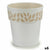 Vaso Autoirrigante Stefanplast Cloe Bianco Plastica 25 x 25 x 25 cm (6 Unità) - Augustea Shop