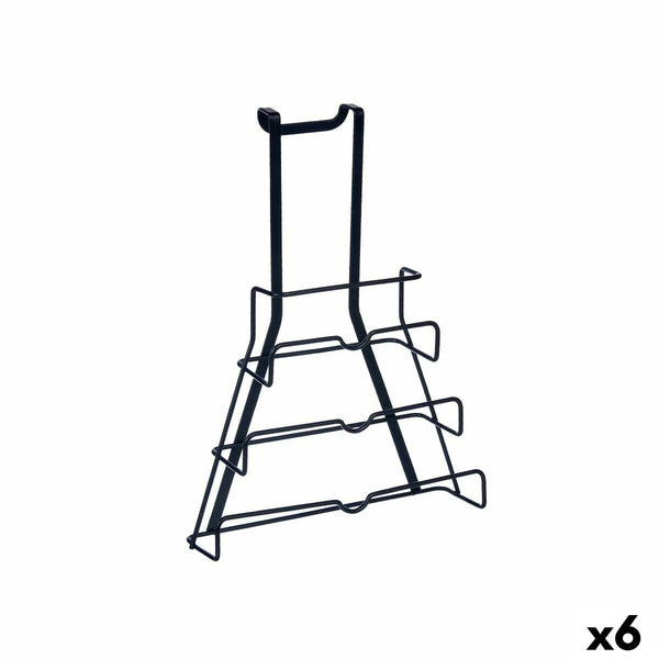 Supporto per Utensili da Cucina Kinvara W7134 Metallo Ferro 27 x 37 x 9 cm 27 x 35,5 x 9 cm Coperchio per Padella (6 Unità) - Augustea Shop