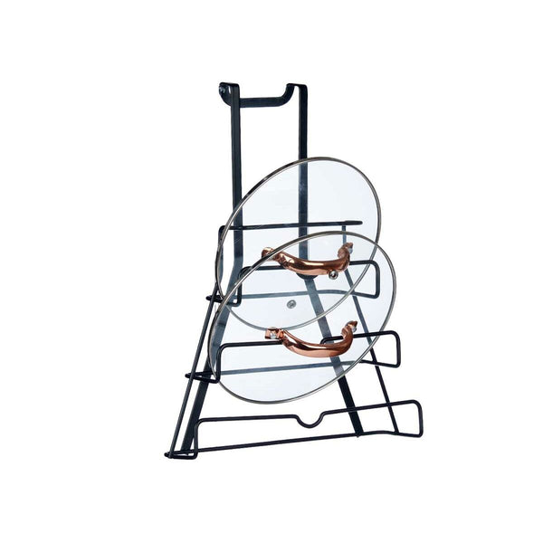 Supporto per Utensili da Cucina Kinvara W7134 Metallo Ferro 27 x 37 x 9 cm 27 x 35,5 x 9 cm Coperchio per Padella (6 Unità) - Augustea Shop