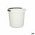 Secchio con Manico Bianco Antracite 10 L (18 Unità) - Augustea Shop