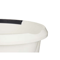 Secchio con Manico Bianco Antracite 10 L (18 Unità) - Augustea Shop