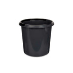 Secchio con Manico Grigio Antracite 10 L (18 Unità) - Augustea Shop