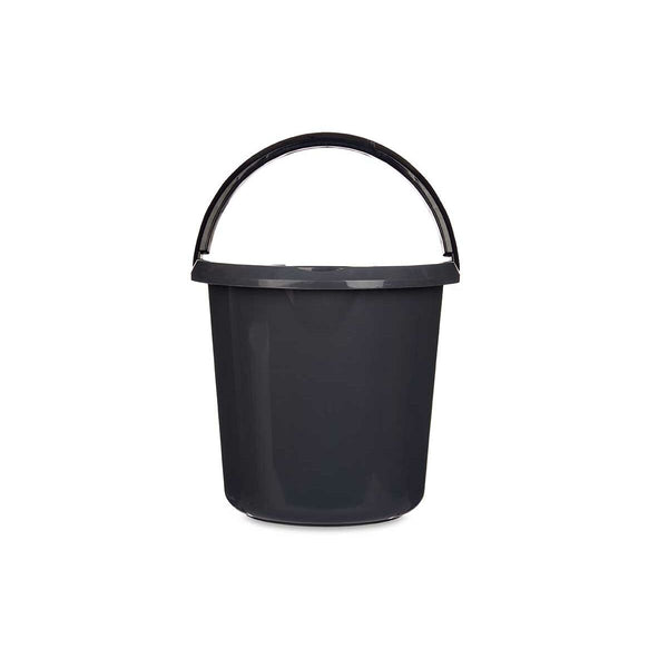 Secchio con Manico Grigio Antracite 10 L (18 Unità) - Augustea Shop