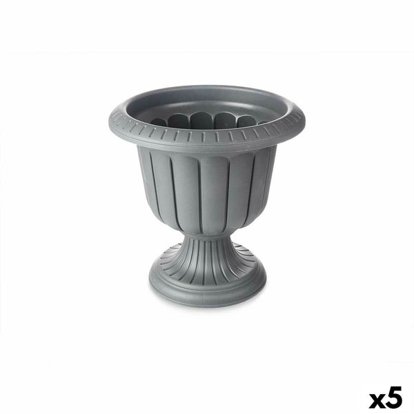 Vaso Ibergarden N00202102 Antracite Plastica Calice 47,6 x 47 x 47,4 cm (5 Unità) - Augustea Shop