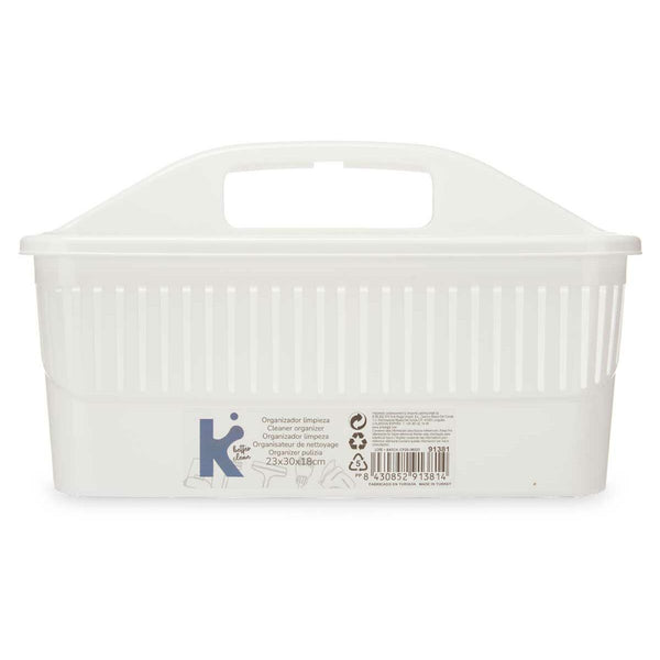Secchio organizzatore Detergente Bianco Plastica 31,3 x 18 x 22 cm (12 Unità) - Augustea Shop