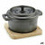 Teglia Kinvara 219SJ091 Marrone Nero Bambù Ferro battuto 13 x 10 x 8,5 cm (12 Unità) - Augustea Shop