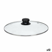Coperchio per Pentola Kinvara CN-SW1304-26CM Trasparente Argentato Cristallo 26 cm (12 Unità) - Augustea Shop
