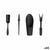 Set di Attrezzi Ibergarden KDS0102102 Antracite polipropilene Giardino (24 Unità) - Augustea Shop