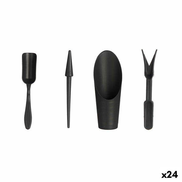 Set di Attrezzi Ibergarden KDS0102102 Antracite polipropilene Giardino (24 Unità) - Augustea Shop