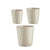 Set di Vasi Ibergarden CONICO-7044 Grigio Argilla Cónica Ø 14 cm Ø 22 cm Ø 17 cm 3 Pezzi - Augustea Shop