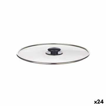 Frying Pan Lid Kinvara Metal Steel 29 x 2 x 29 cm Grille (24 Units)