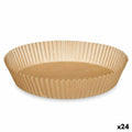 Carta per friggitrice ad aria Kinvara 23HD062104 23,5 x 23,5 x 4 cm Set Rotondo 20 Pezzi (24 Unità)