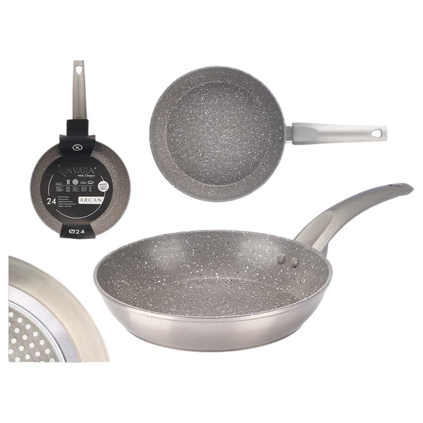 Padella Kinvara 3 Argentato Alluminio Bachelite Alluminio Forgiato (6 Unità) - Augustea Shop