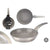 Padella Kinvara 3 Argentato Alluminio Bachelite Alluminio Forgiato (6 Unità) - Augustea Shop