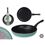 Padella Kinvara 11 Argentato Alluminio (6 Unità) - Augustea Shop