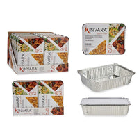 Set di vassoi per Alimenti Kinvara 16161 25,5 x 6,8 x 19 cm 12 Unità - Augustea Shop