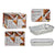 Set di vassoi per Alimenti Kinvara 82176 21 x 6 x 30,5 cm 12 Unità - Augustea Shop