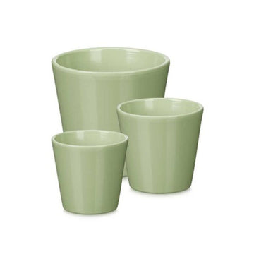 Set di Vasi Ibergarden Menta Argilla Ø 14 cm Ø 22 cm Ø 17 cm 3 Pezzi