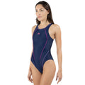 Costume da Bagno Donna Aquarapid Alixa Blu Marino