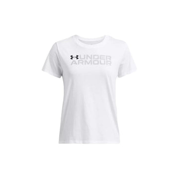 Maglia a Maniche Corte Donna Under Armour Bl Pack SS Bianco