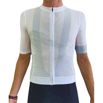 Maglia da ciclismo Hemon Light Climb Bianco