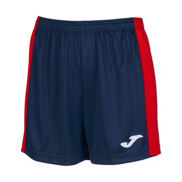 Pantaloncini Sportivi per Bambini Joma Sport Maxi Rosso Blu Marino