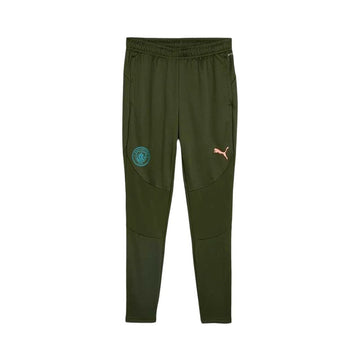 Pantalone di Tuta per Adulti Puma Manchester City Training Verde Oliva Unisex