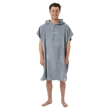Poncho-Towel with Hood Rip Curl Logo Blue