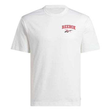 Maglia a Maniche Corte Uomo Reebok Gs Hs Guaranteed Tee Bianco