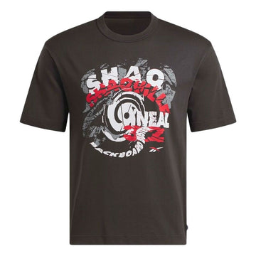 Maglia a Maniche Corte Uomo Reebok Gs Hs Shaq Spiral Te Nero