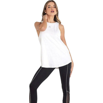 Maglia Smanicata da Donna Ditchil Dictchil Tank Top Energy Mujer Bianco