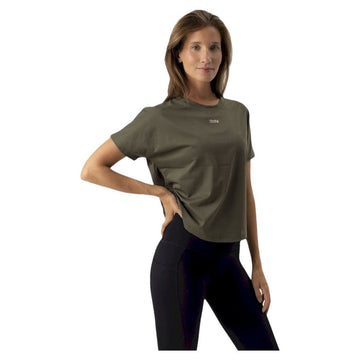 Maglia a Maniche Corte Donna Ditchil Aria Oliva