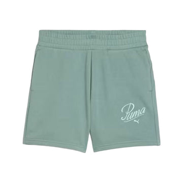 Sports Shorts for Women Puma Essentials Green