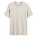Maglia a Maniche Corte Unisex Converse Classic Fit Left Chest Star Chevron Beige