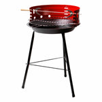 Barbecue Portatile Aktive Legno Ferro 37,5 x 70 x 38,5 cm (4 Unità) Rosso - Augustea Shop