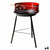 Barbecue Portatile Aktive Legno Ferro 37,5 x 70 x 38,5 cm (4 Unità) Rosso - Augustea Shop