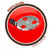 Barbecue Portatile Aktive Metallo smaltato Ø 36 cm 36 x 44 x 36 cm (4 Unità) Rosso - Augustea Shop