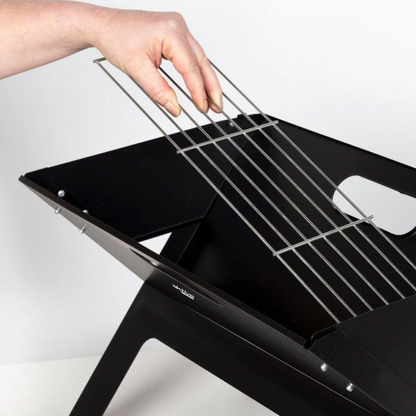 Barbecue Portatile Aktive Nero Acciaio Ferro 45 x 30 x 29 cm - Augustea Shop