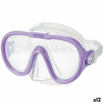 Maschera da Snorkel Intex Sea Scan Viola