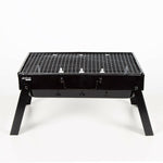 Barbecue Portatile Aktive Rettangolare Nero 50 x 23 x 30 cm (2 Unità) - Augustea Shop