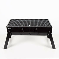 Barbecue Portatile Aktive Rettangolare Nero 50 x 23 x 30 cm (2 Unità) - Augustea Shop