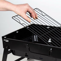 Barbecue Portatile Aktive Rettangolare Nero 50 x 23 x 30 cm (2 Unità) - Augustea Shop