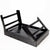 Barbecue Portatile Aktive Rettangolare Nero 50 x 23 x 30 cm (2 Unità) - Augustea Shop