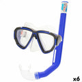 Occhialini da Snorkeling e Boccaglio Colorbaby Aqua Sport Adulti (6 Unità)