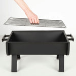 Barbecue Portatile Aktive Acciaio 45 x 25 x 30 cm Nero (2 Unità) - Augustea Shop
