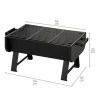 Barbecue Portatile Aktive Acciaio 45 x 25 x 30 cm Nero (2 Unità) - Augustea Shop