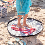 Tappetino per Spogliatoi e Sacchetto Impermeabile 2 in 1 Gymbag InnovaGoods - Augustea Shop