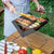 Mini Barbecue a Carbone Pieghevole Portatile InnovaGoods Acciaio inossidabile (Ricondizionati B)