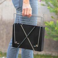 Mini Barbecue a Carbone Pieghevole Portatile InnovaGoods Acciaio inossidabile (Ricondizionati B)