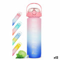 Bottiglia d'acqua Bewinner Multicolore 600 ml 7,5 X 20 CM (12 Unità)